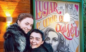 Boteco com Arya e Sansa Stark - Game of Thrones no Caetano's Bar